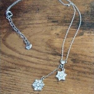 Brighton Icy Elegance Snowflake Necklace